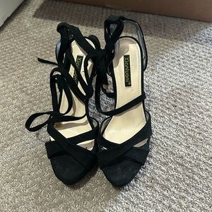 SEXY HEELS black size 35 high 15cm